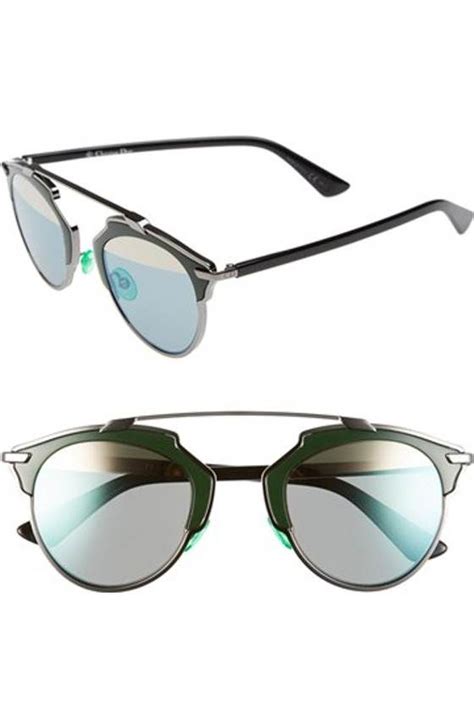 Dior Technologic 57 Mm Brow Bar Sunglasses 